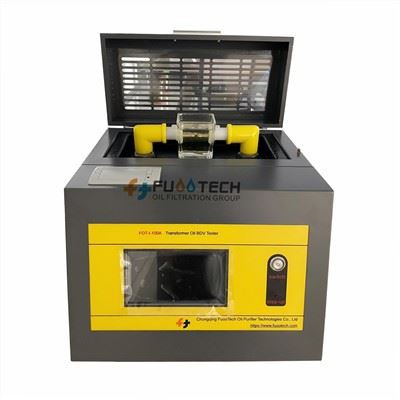 IEC156 automātiskā 60kv 80kv 100kv transformatora eļļas sadalīšanas sprieguma testeris